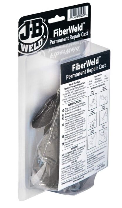 J-B WELD 38236 opravná fiber páska Permanent Repair Cast univerzální ( š5,1xd91cm ) - Image 3